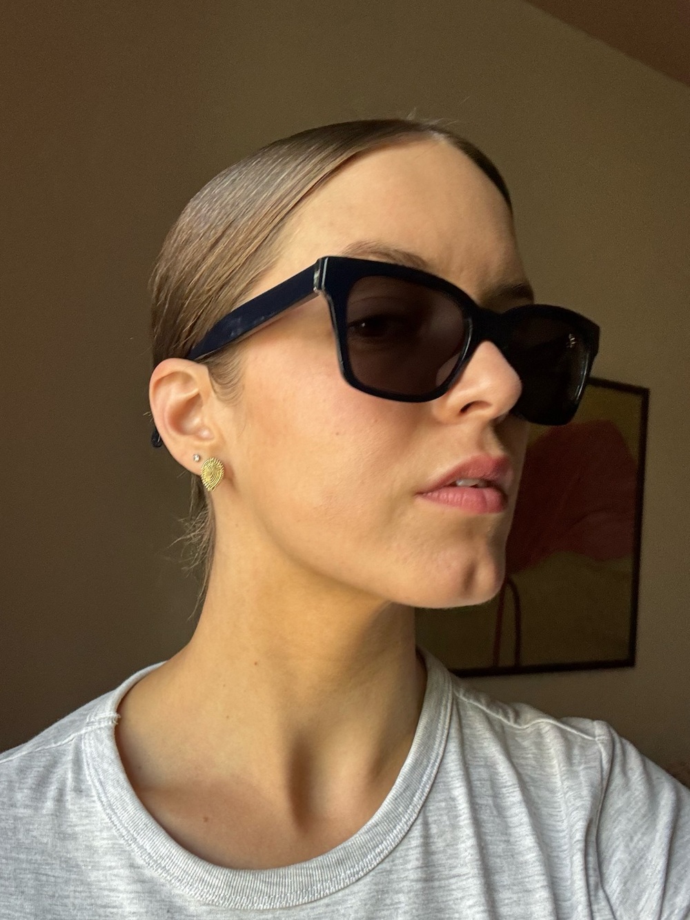 Navy Blue Bruno Munari Sunglasses – Handmade in Italy by RETROSUPERFUTURE